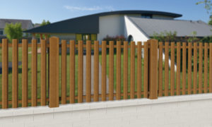 Pose d'une clôture effet bois à Saint-Étienne-de-Montluc (44) - Menuiserie Rollande - Maître Artisan Spécialiste Rénovation